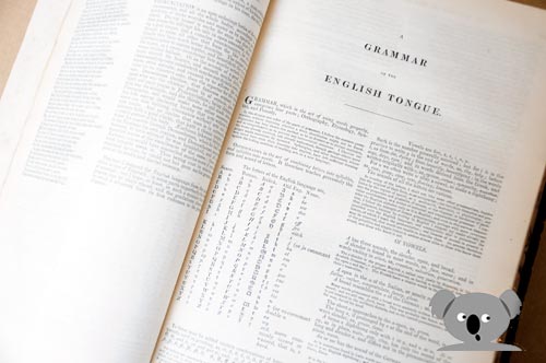 A grammar of the English tongue – Samuel Johnson