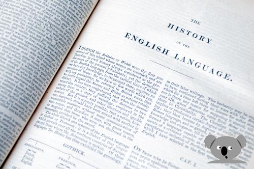 The history of the English language – Samuel Johnson