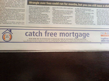 What if I can't catch? No free mortgage.