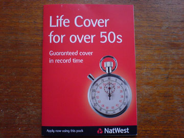Is it a policy lasting 50 seconds or for over-50s?