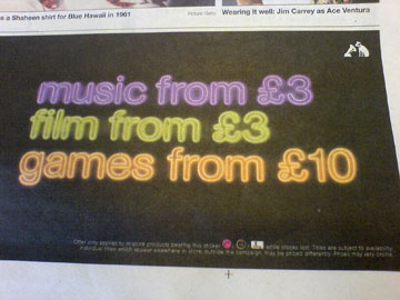 It should be "films", like games. Maybe it's cling film?